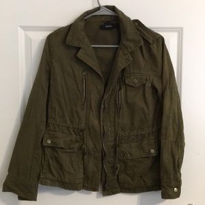 Forever 21 Utility Jacket - Olive